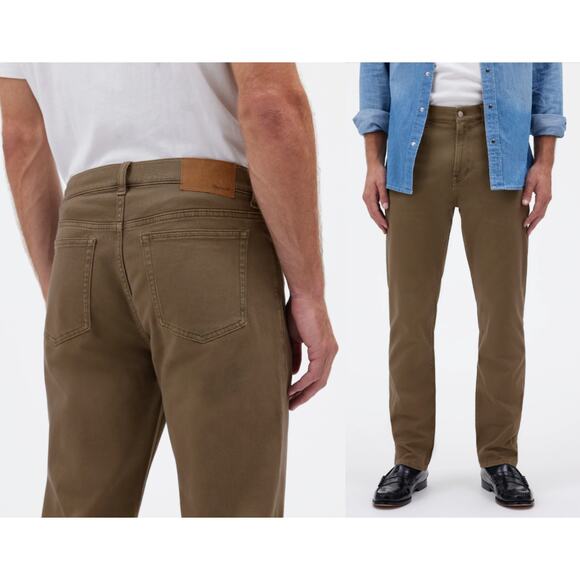 Madewell Other - Madewell | NWT | The Allday 1991 Straight-Leg Pant in Driftwood Brown | Sz 31x32